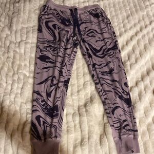 Purple swirl size small LulaRoe joggers